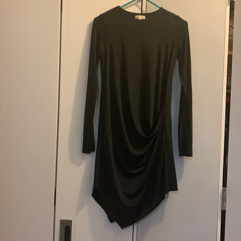 Black long sleeved dress